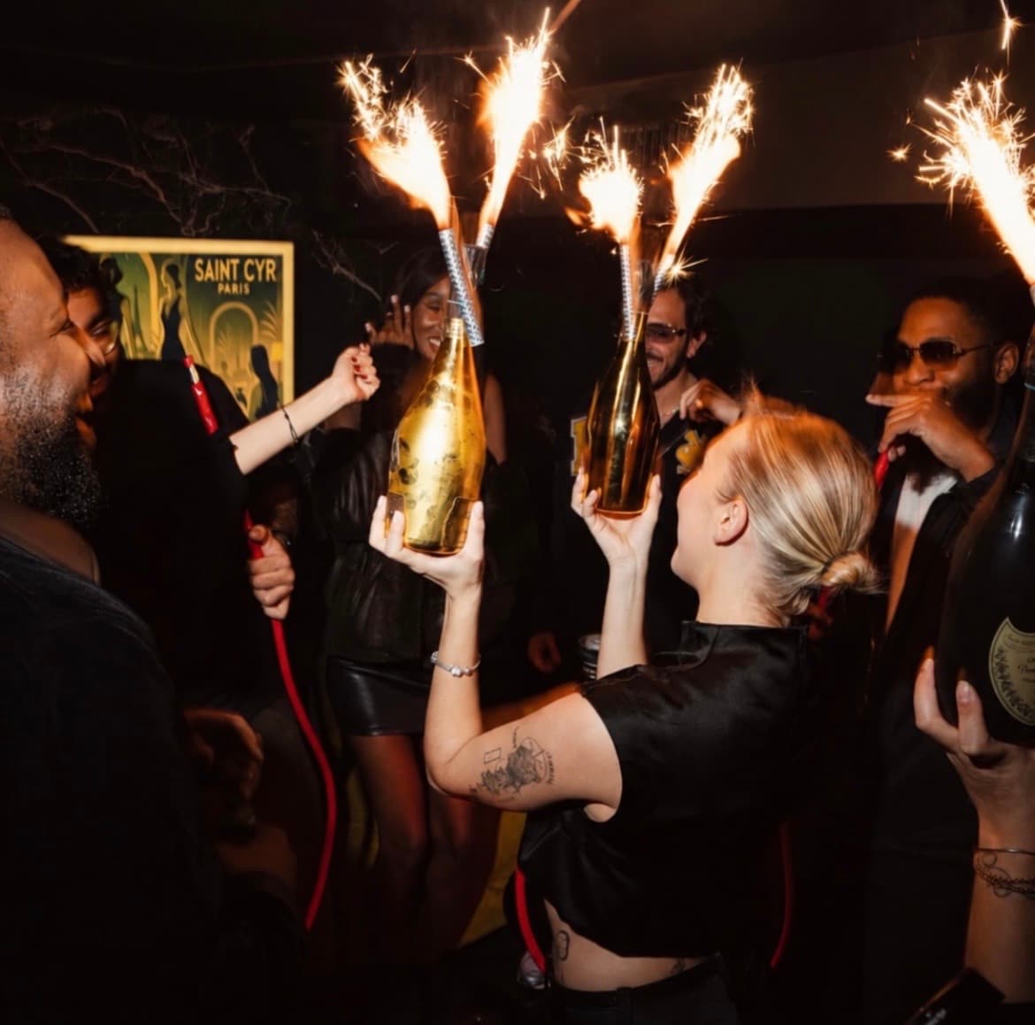 Une soirée festive au Saint-Cyr Paris